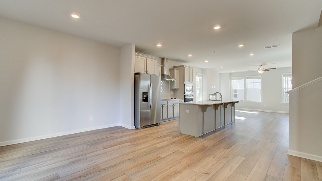 Furnished interior view inside a new home in Daybreak, Newnan (Image 17).