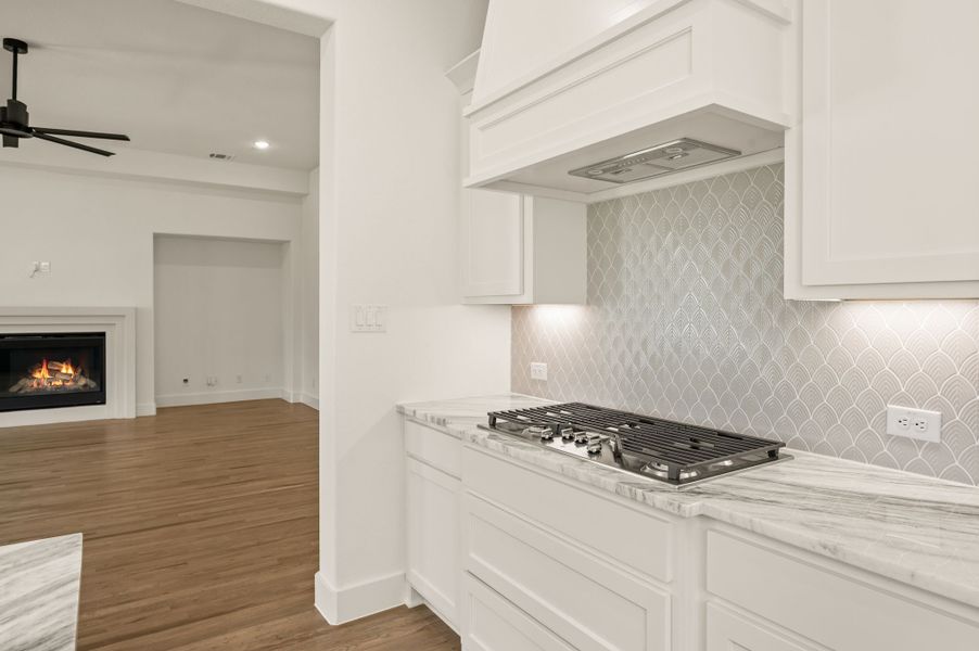 Furnished interior view inside a new home in Parks of Aledo, Aledo (Image 7).