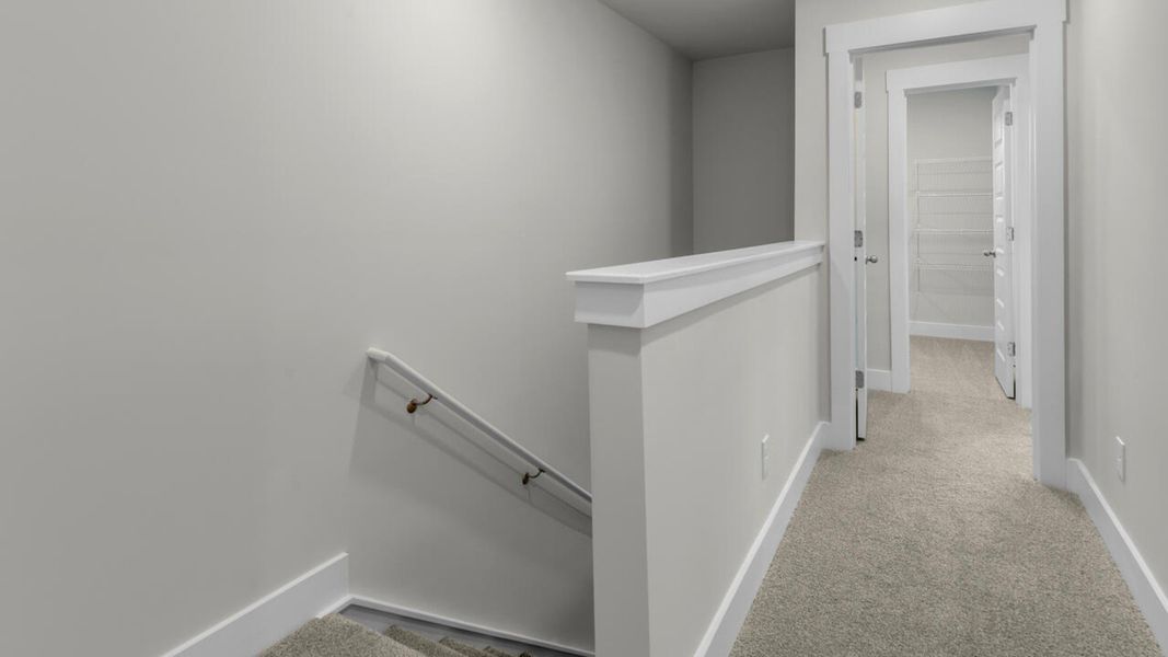 Spacious, unfurnished interior of a new home in Indigo Preserve Townhomes, Leland (Image 20).