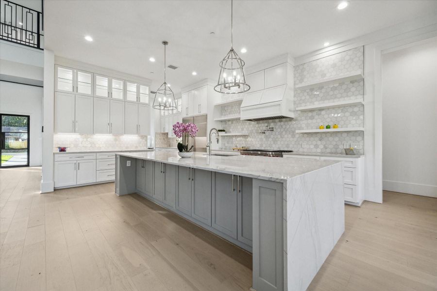 Kitchen with an abyndance of storage options Kitchen with an abyndance of storage options