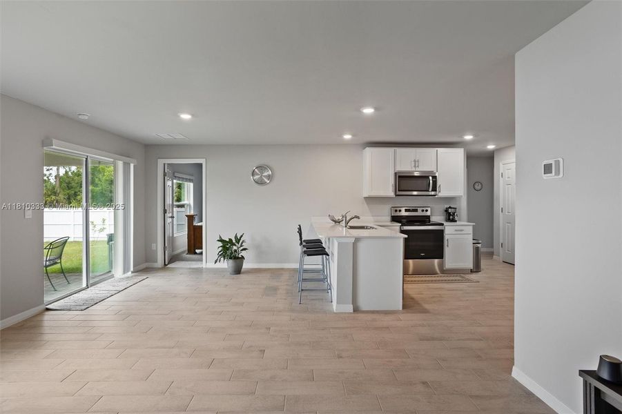 Furnished interior view inside a new home in , Labelle (Image 14).