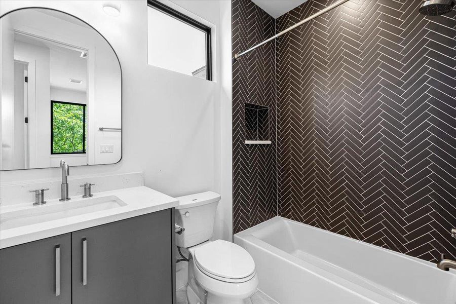 Furnished interior view inside a new home in , Austin (Image 29). Furnished interior view inside a new home in , Austin (Image 29).