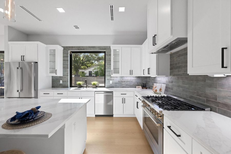 Furnished interior view inside a new home in , Austin (Image 15). Furnished interior view inside a new home in , Austin (Image 15).