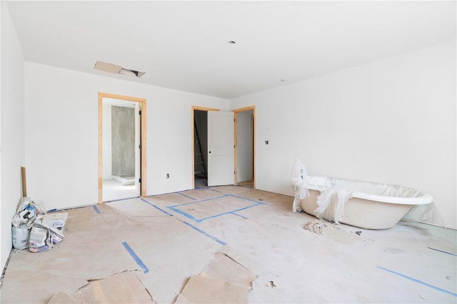 In-progress construction of a new home in , Gainesville, GA (Image 29).