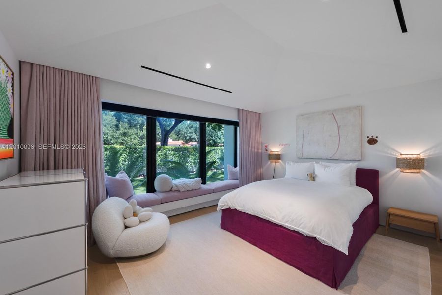 Furnished interior view inside a new home in , Coral Gables (Image 32).