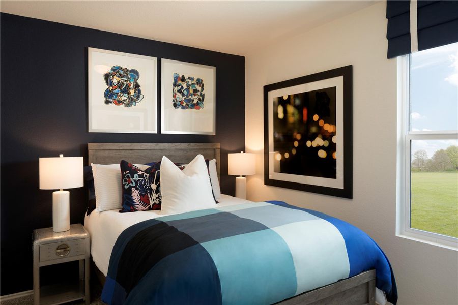 Furnished interior view inside a new home in Meadowlark Preserve: Claremont Collection, Pflugerville (Image 7).