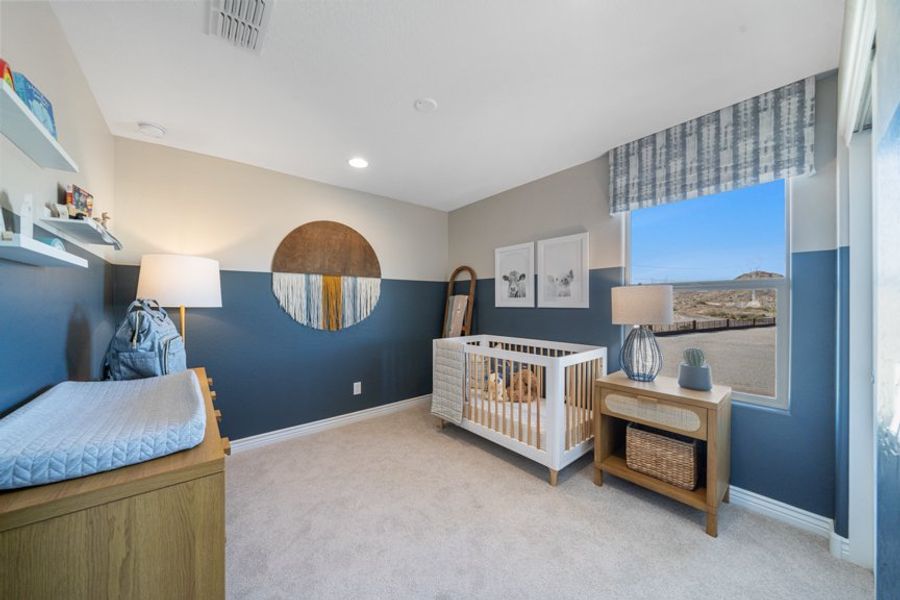 Furnished interior view inside a new home in Estrella, Goodyear (Image 22).