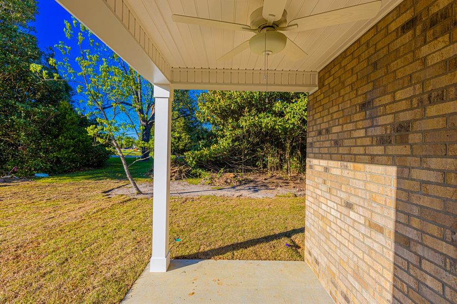 Image 60 representing the Habersham II by Great Southern Homes in Old Charleston Acres, Pelion, SC.