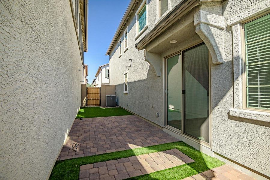 Exterior details and patio area of a home in Ironwood Villages at North Creek, Queen Creek (Image 4).
