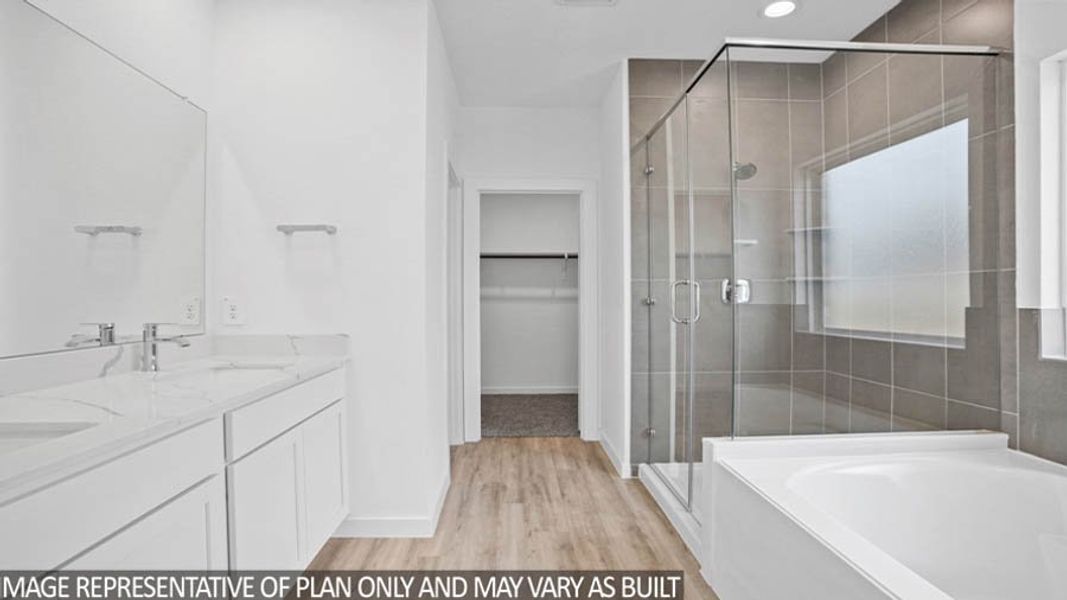 Furnished interior view inside a new home in Hills of Westlake, Conroe (Image 9). Furnished interior view inside a new home in Hills of Westlake, Conroe (Image 9).