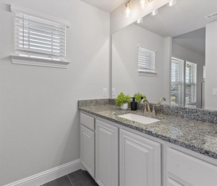 Furnished interior view inside a new home in The Lakes at Parks of Aledo, Aledo (Image 17).