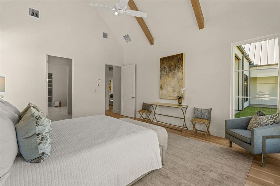 Furnished interior view inside a new home in , Fort Worth (Image 17). Furnished interior view inside a new home in , Fort Worth (Image 17).