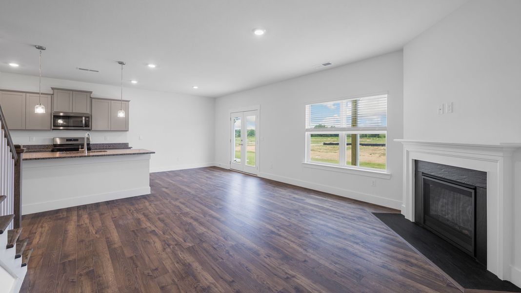 Furnished interior view inside a new home in Harbor Crest, Ooltewah (Image 7).