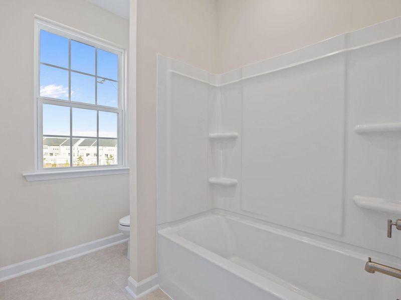 Spacious, unfurnished interior of a new home in Forestville Yard, Knightdale (Image 32).