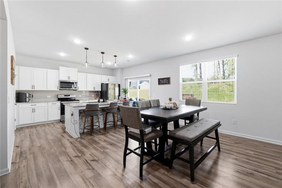 Furnished interior view inside a new home in , Lawrenceville (Image 9).