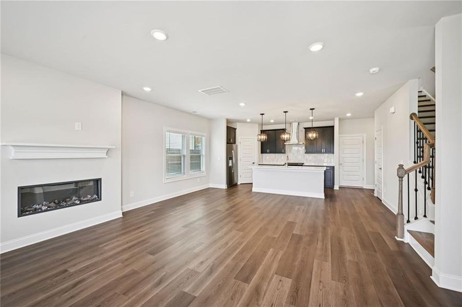 Spacious, unfurnished interior of a new home in Hemingway - Cottage Series, Cumming (Image 25).