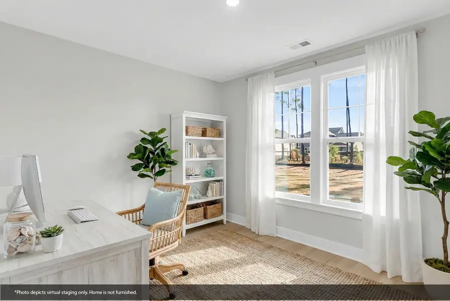 Furnished interior view inside a new home in Lochton, Summerville (Image 6). Furnished interior view inside a new home in Lochton, Summerville (Image 6).