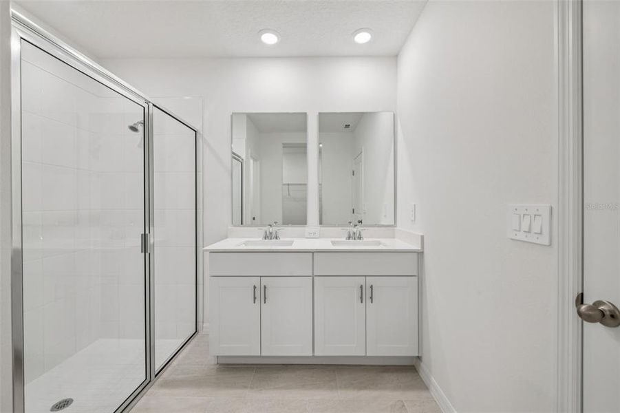 Furnished interior view inside a new home in Ridgehaven - Villas, Ormond Beach (Image 11).