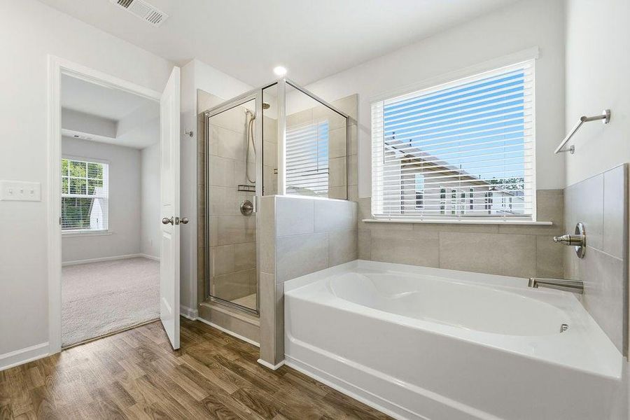 Furnished interior view inside a new home in Creekside Landing, Dallas (Image 6).