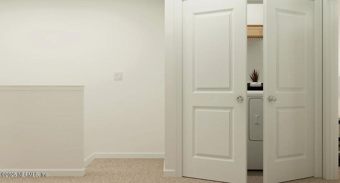 Spacious, unfurnished interior of a new home in Oak Hill Village Townhomes, Jacksonville (Image 16). Spacious, unfurnished interior of a new home in Oak Hill Village Townhomes, Jacksonville (Image 16).