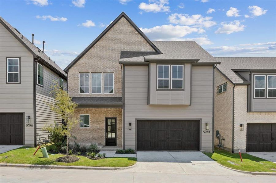 Front exterior of a new home in , Dallas, TX, highlighting curb appeal (Image 1). Front exterior of a new home in , Dallas, TX, highlighting curb appeal (Image 1).