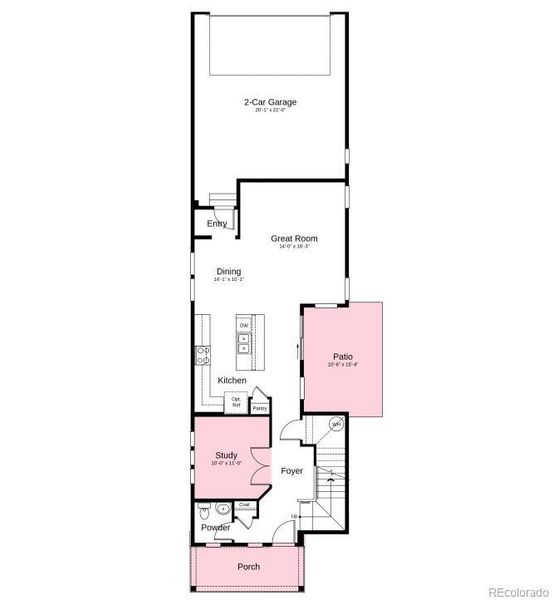 Additional highlights include: patio, double glass French doors at study, additional sink at secondary bath, crawl space.