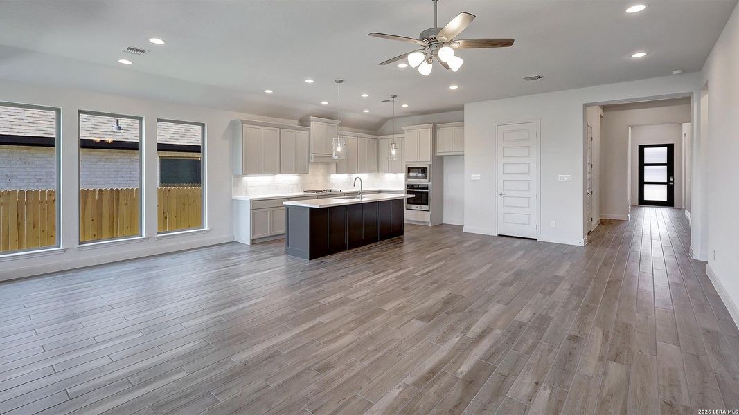 Spacious, unfurnished interior of a new home in Kallison Ranch, San Antonio (Image 29).