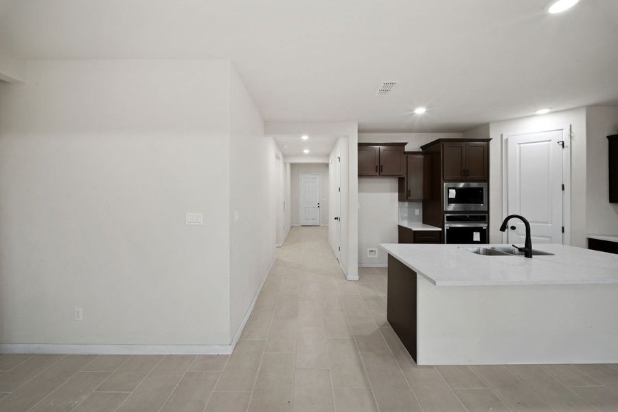 Furnished interior view inside a new home in Alberta Heights, Edinburg (Image 9).