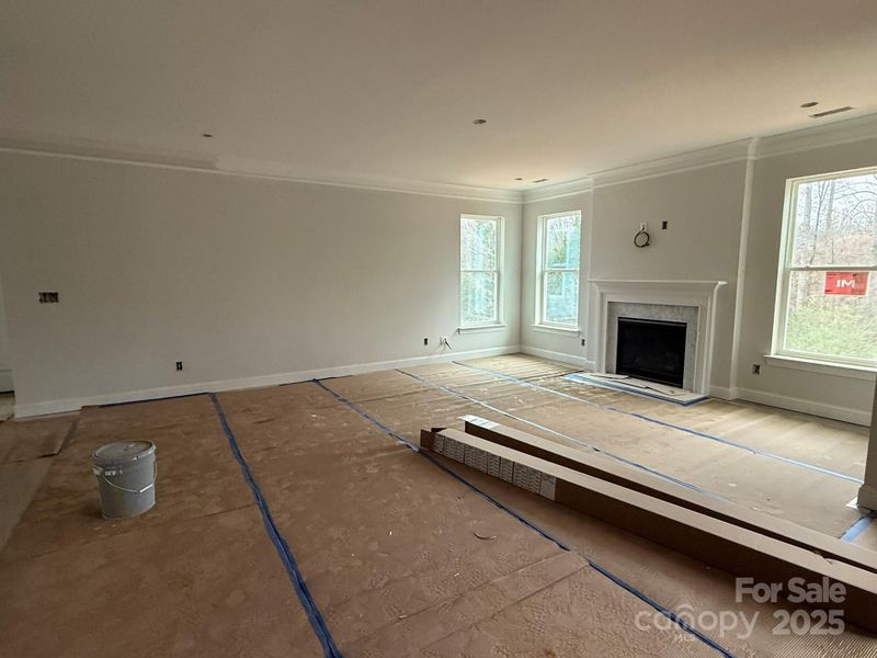 In-progress construction of a new home in Robinson Oaks, Gastonia, NC (Image 4).