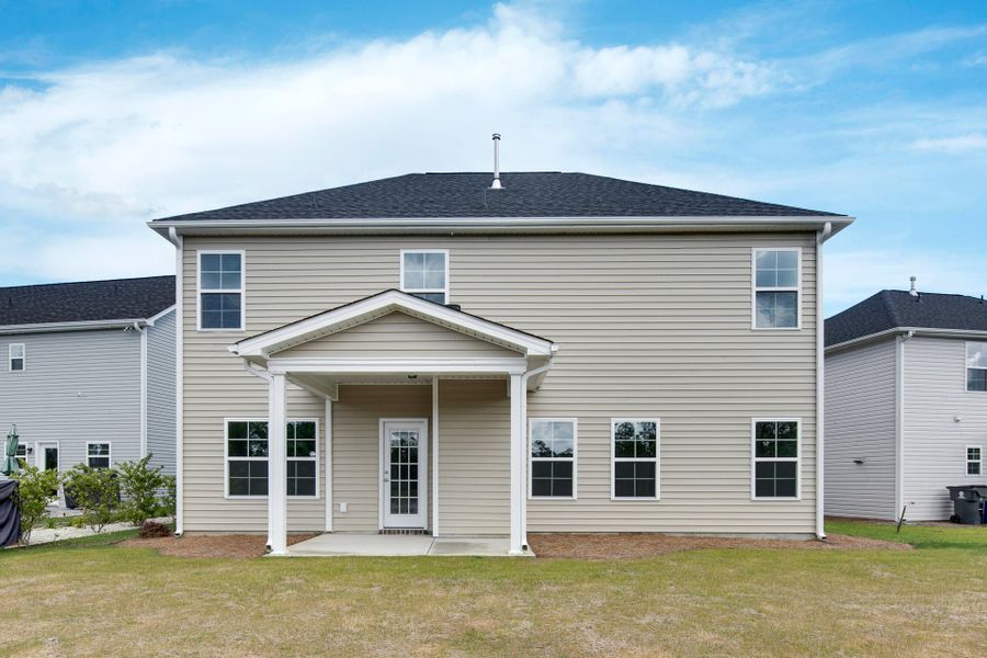 Representative exterior details of a home built from the Clayton by Caviness & Cates Communities in Maggie Way, Wendell (Image 10).