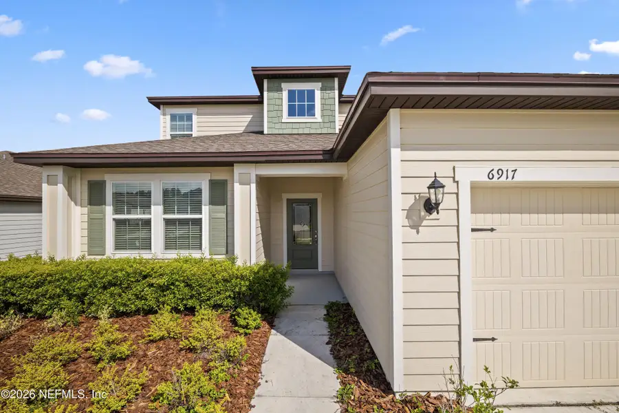 Exterior details and patio area of a home in Westport Landing, Jacksonville (Image 3).
