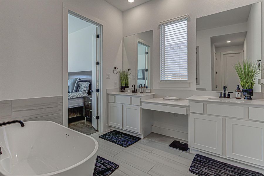 Furnished interior view inside a new home in Flora, Hutto (Image 13).
