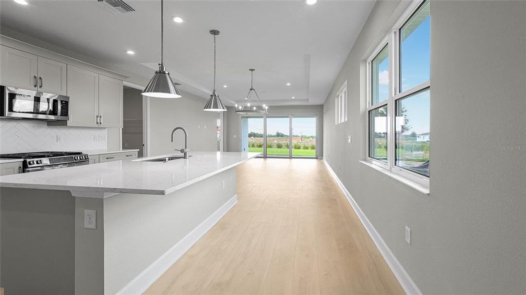 Spacious, unfurnished interior of a new home in Cresswind at Lake Harris, Tavares (Image 32). Spacious, unfurnished interior of a new home in Cresswind at Lake Harris, Tavares (Image 32).