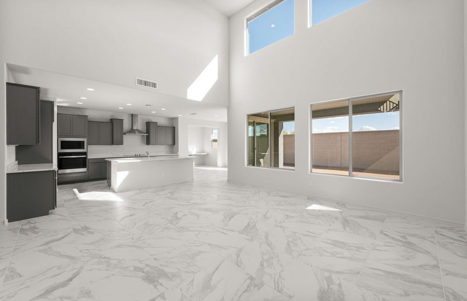 Spacious, unfurnished interior of a new home in Allen Ranches, Litchfield Park (Image 23).