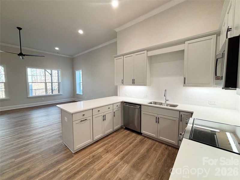 Furnished interior view inside a new home in Irish Creek, Landis (Image 8).