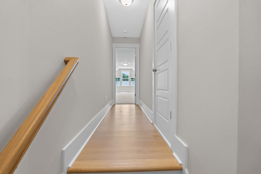 Representative unfurnished interior of a home built from the Marshall by Bill Clark Homes in Riverside Cove, Wilmington (Image 27).