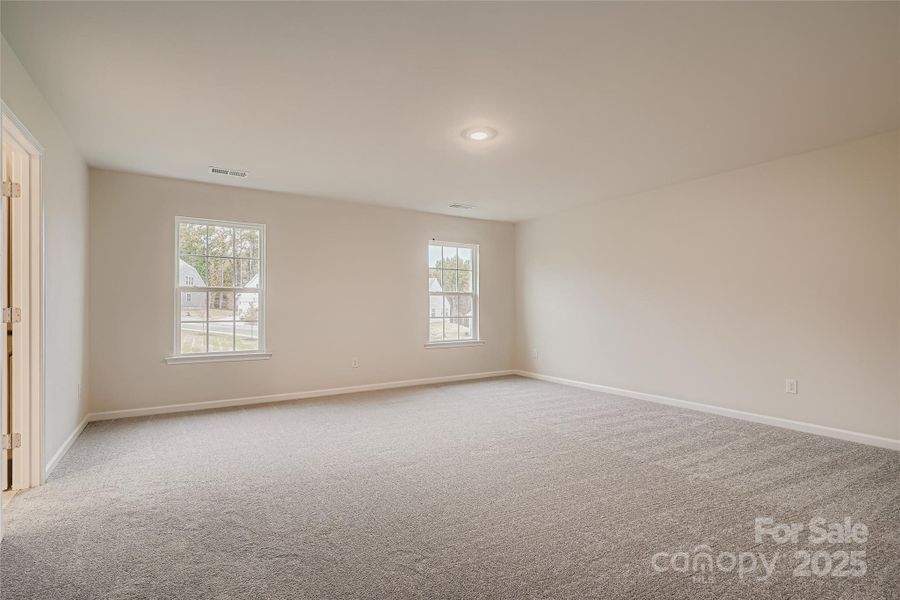 Spacious, unfurnished interior of a new home in Shannon Woods: Walk & Enclave, Maiden (Image 9).