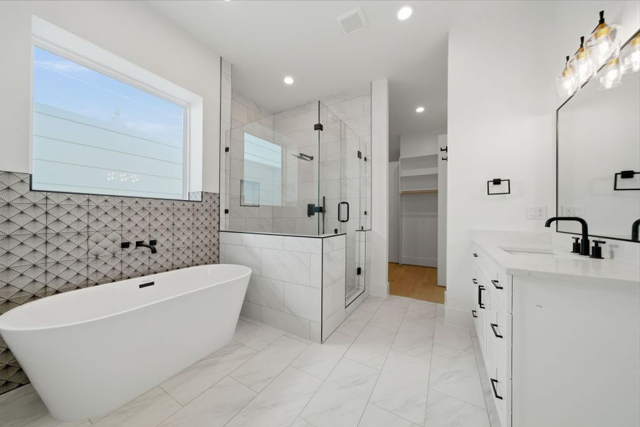 Furnished interior view inside a new home in , Houston (Image 9). Furnished interior view inside a new home in , Houston (Image 9).