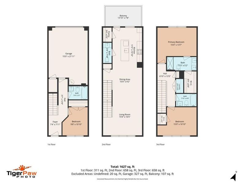 2D floor plan layout of this home in , Mableton, GA (Image 4).
