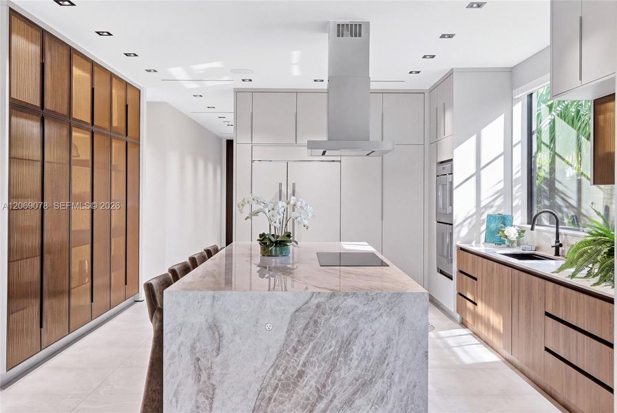 Furnished interior view inside a new home in , Miami (Image 6).