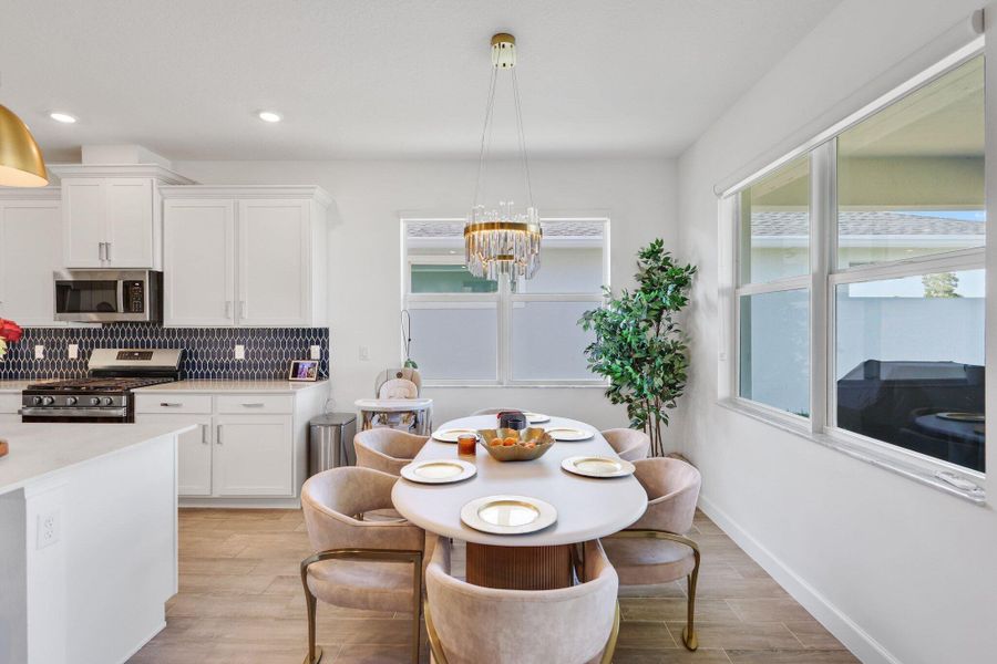 Furnished interior view inside a new home in , Loxahatchee (Image 42).