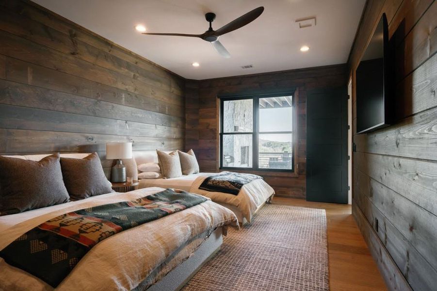Furnished interior view inside a new home in , Mineral Bluff (Image 37).