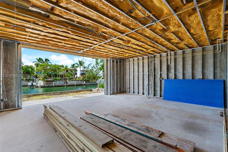 In-progress construction of a new home in , Islamorada, Village of Islands, FL (Image 30).