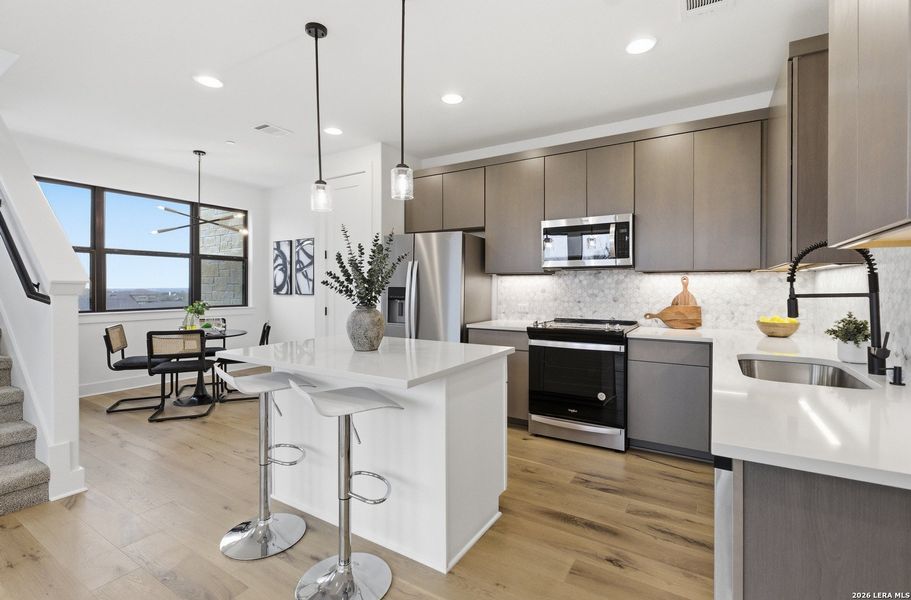 Furnished interior view inside a new home in , Austin (Image 46).