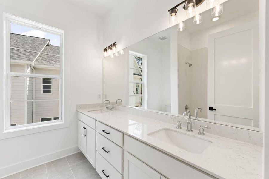 Furnished interior view inside a new home in , Roswell (Image 15).