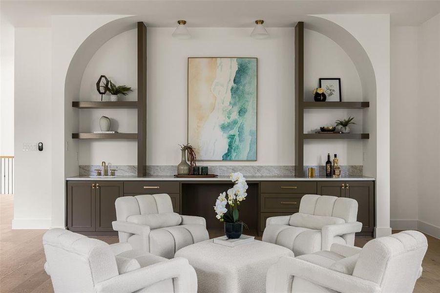 Furnished interior view inside a new home in , Dallas (Image 18). Furnished interior view inside a new home in , Dallas (Image 18).