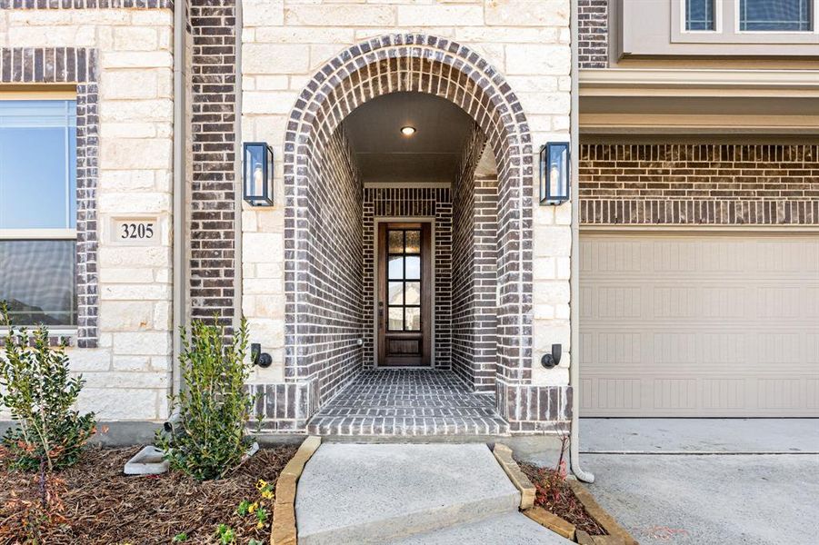 Exterior details and patio area of a home in Glenwood Meadows, Argyle (Image 27). Exterior details and patio area of a home in Glenwood Meadows, Argyle (Image 27).