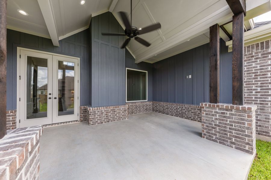 Representative exterior details of a home built from the The Savannah by Reece Homes in Stella Ranch, Bryan (Image 3). Representative exterior details of a home built from the The Savannah by Reece Homes in Stella Ranch, Bryan (Image 3).