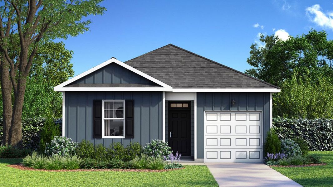 Representative exterior photo of a completed home built from the Sullivan by D.R. Horton in Bellemeade Landing, Augusta, GA (Image 2). Representative exterior photo of a completed home built from the Sullivan by D.R. Horton in Bellemeade Landing, Augusta, GA (Image 2).