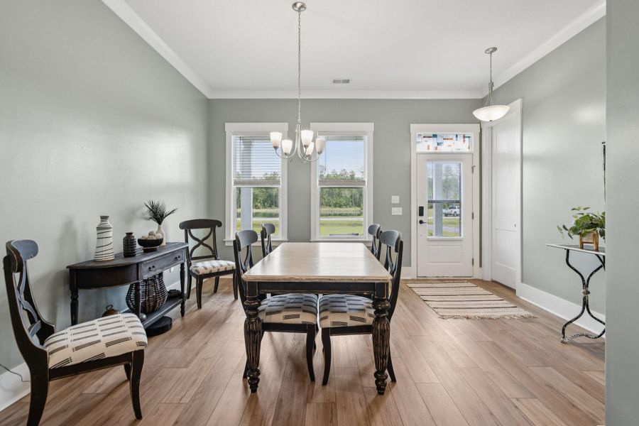 Furnished interior view inside a new home in , Huger (Image 4).